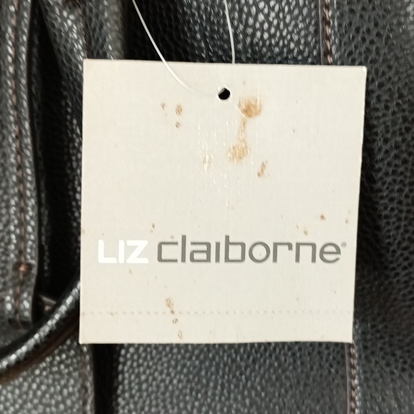 NWT Liz Claiborne Black Bag - Picture 5 of 16